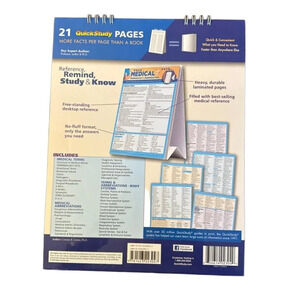 Medical Terminology & Abbreviations Desktop Easel Book.